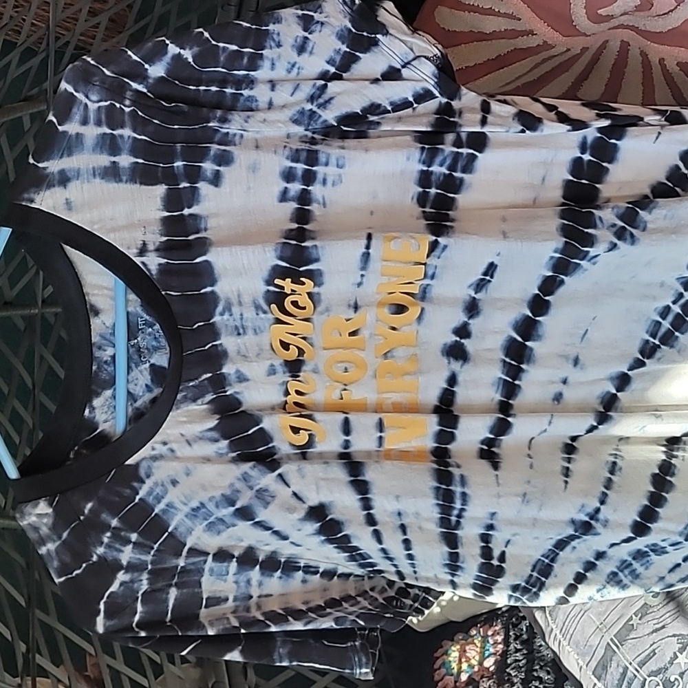 Tie-Dye Graphic Tee- Im Not For Everyone - Picture 4 of 6